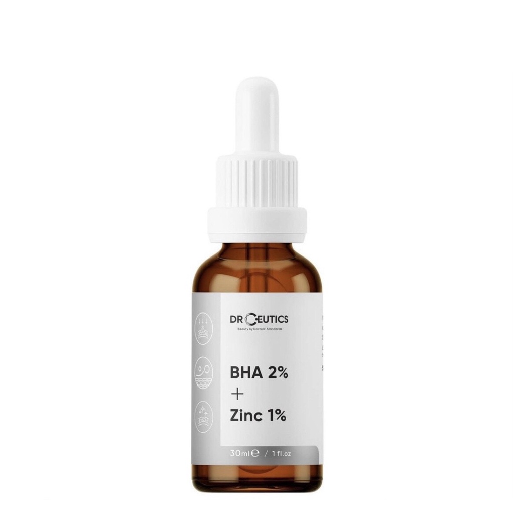 Serum B3 DrCeutics Niacinamide 12%, Niacinamide 15% Serum BHA + Zinc DrCeutics