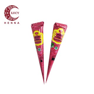 Mực vẽ giả xăm, mực vẽ Henna Golecha màu Hồng tại Lucyhennavn