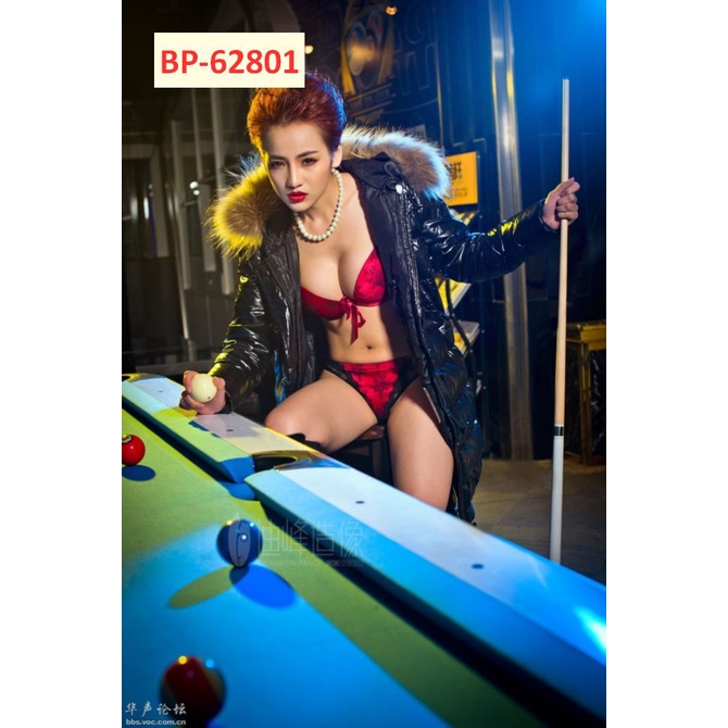 Tranh dán tường 3D Club bida, sẵn keo dán, dụng cụ dán