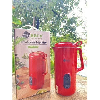 Máy làm sữa hạt mini, Máy xay sữa hạt ARBER MLSH4WMĐ dung tích 350ml - Hàng Chính hãng