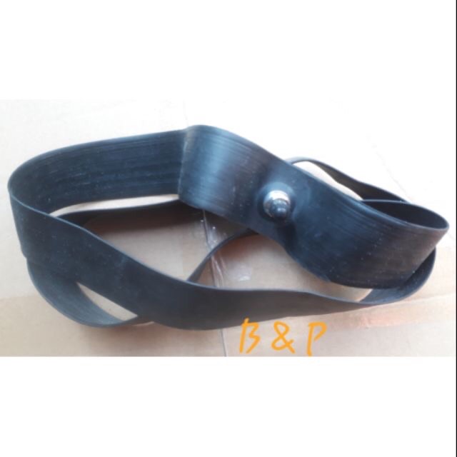 Lót vành chế từ lốp dùng săm sang không săm kèm van - lót vành cho vành căm