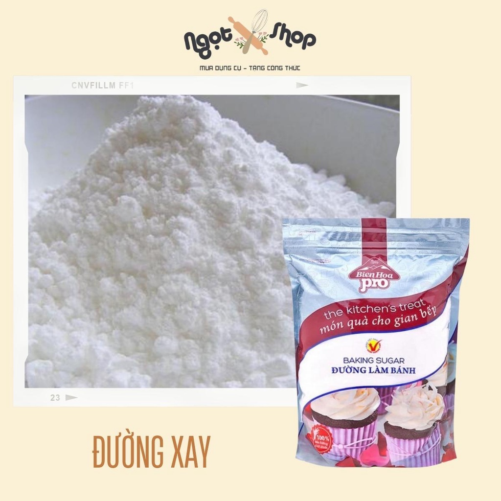 Đường xay bột mịn hàng Việt Nam ,tăng độ giòn tan cho những chiếc bánh quy xinh xắn