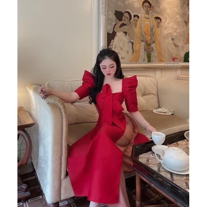 SET ÁO DÀI PHỒNG NƠ