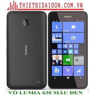 VỎ SAU LUMIA 630 MÀU ĐEN