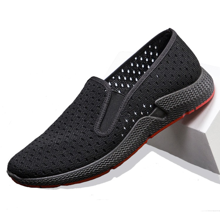 Giày Lười Nam Vải Tricot Kiểu Dáng Đơn Giản Dễ Đi Siêu Thoáng Mát Dạng Lưới Và Trơn | BigBuy360 - bigbuy360.vn
