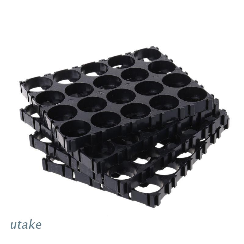 Bộ 4 Vỏ Nhựa Giữ Nhiệt Màu Đen 18650 4x5 Giá Đỡ