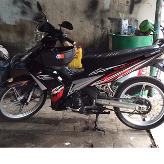 Tem rời yamaha exciter 2006-2010 dán xe đen bóng