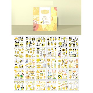 HỘP STICKER L TÔNG MÀU