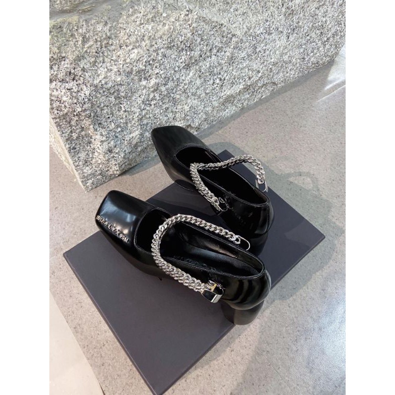 Cao gót thời trang 1017 ALYX 9SM 2021 da cao cấp