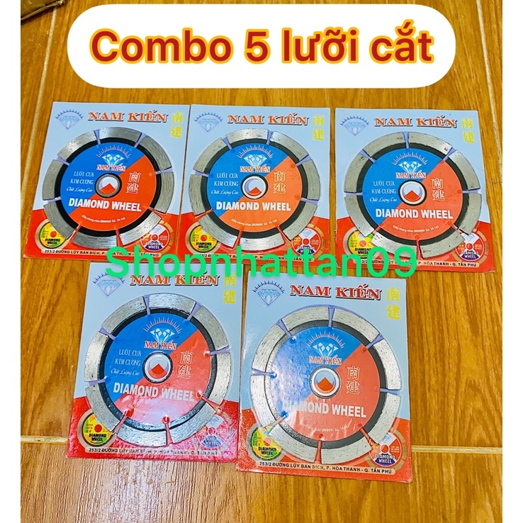 combo  5 Lưỡi cắt gạch cắt đá cắt tường nam kiến