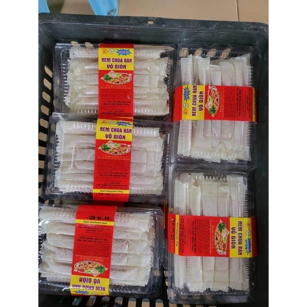 Nem chua vỏ giòn 20c loại 1 ngon❤️GIÁ SỈ ❤️giòn ngon hộp 20c