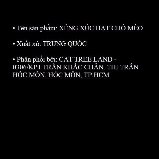 XẺNG XÚC HẠT CHO CHÓ MÈO, BẰNG NHỰA - MUỖNG (THÌA) MÚC THỨC ĂN CHÓ THÚ CƯNG