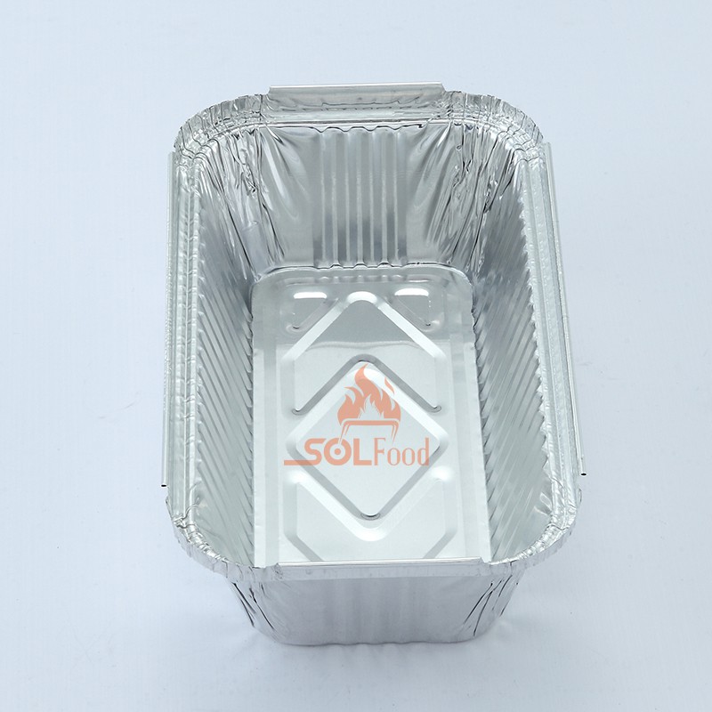 Set 50 Hộp giấy bạc (Khay nhôm có nắp) Đựng thực phẩm dùng 1 lần mã WB200 - 650ml - Có chứng nhận ATTP