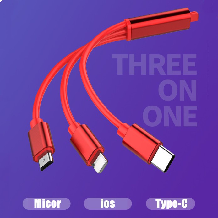 Cáp Sạc Giao Diện Usb Có Thể Thu Gọn Tiện Dụng