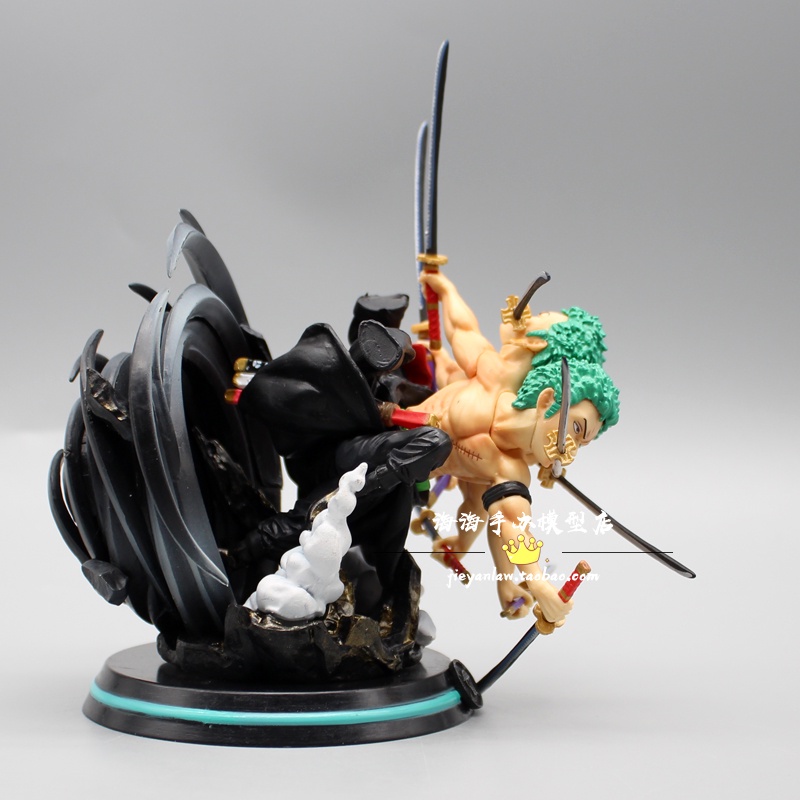 Mô hình chibi zoro 3 đầu 6 tay hàng đẹp siêu nét