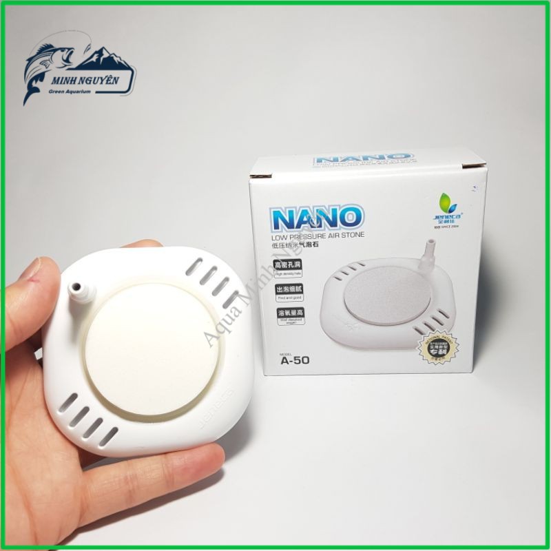 Đĩa sủi oxi siêu mịn nano Jeneca A-50 Sủi oxi siêu mịn cho bể cá cảnh hồ cá cảnh