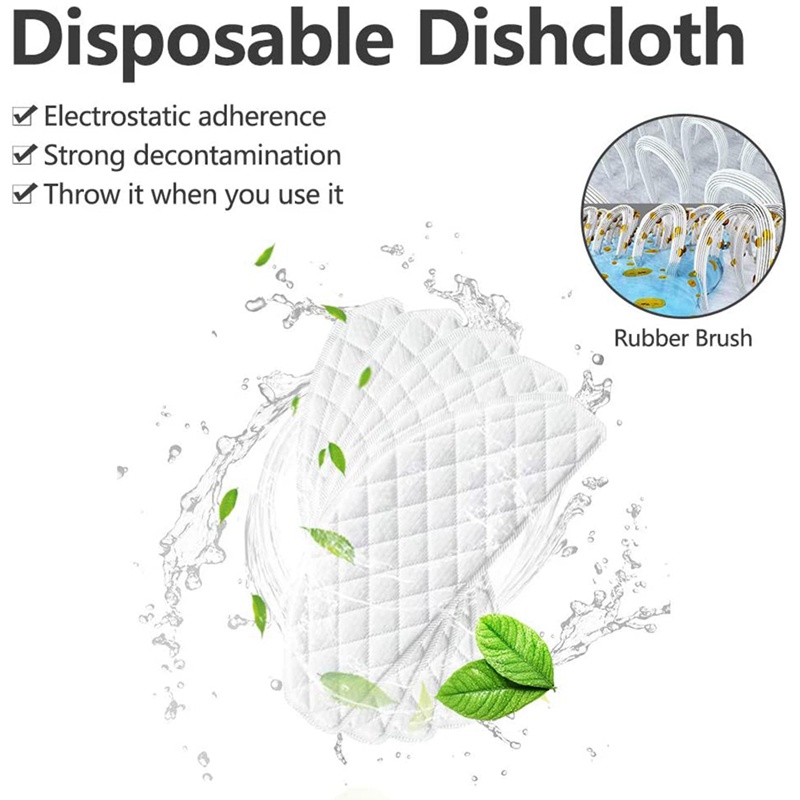 Bộ 150 Miếng Vải Lau Sàn Dùng Một Lần Cho Máy Hút Bụi Ecovacs Deebot Ozmo T8 T9