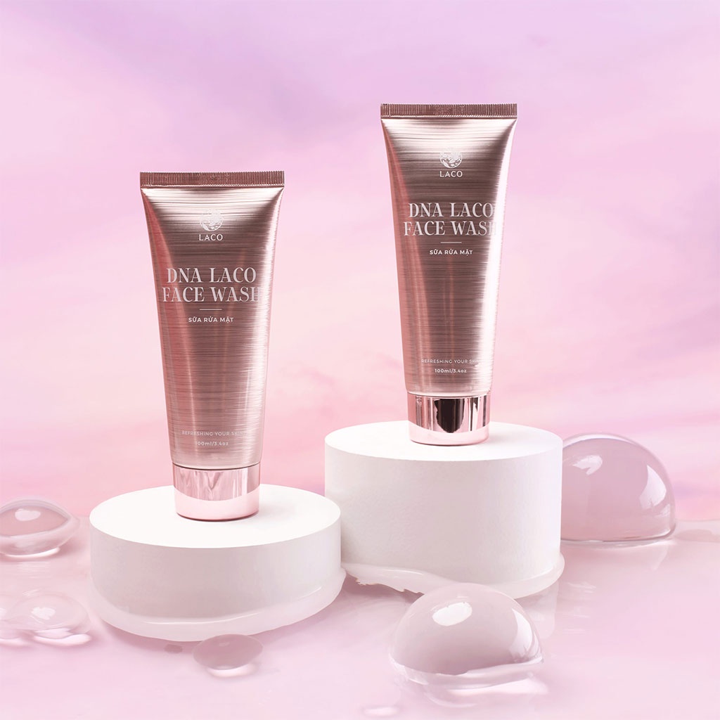 SỮA RỬA MẶT LACO DNA  30ml - LACO DNA Ngăn ngừa mụn, sạch sâu, sáng da