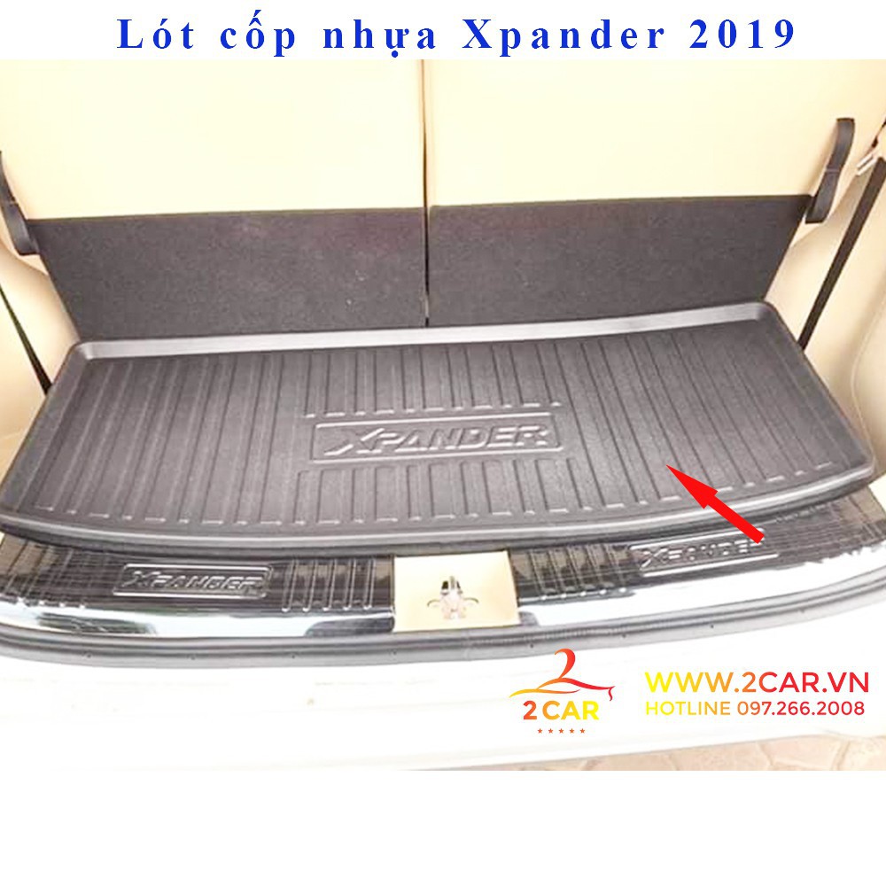 [Mã LIFEAU5SALE giảm 20k đơn 50k] Lót cốp xe Xpander/ Xpander Cross 2018 2019 2020 2021, nhựa dẻo không mùi