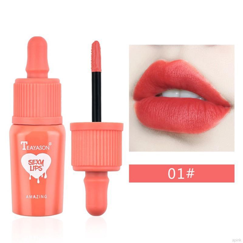 Matte Lip Gloss Moisturizing Brighten Lip Tone Waterproof Non-stick Cup Liquid Lipstick | BigBuy360 - bigbuy360.vn