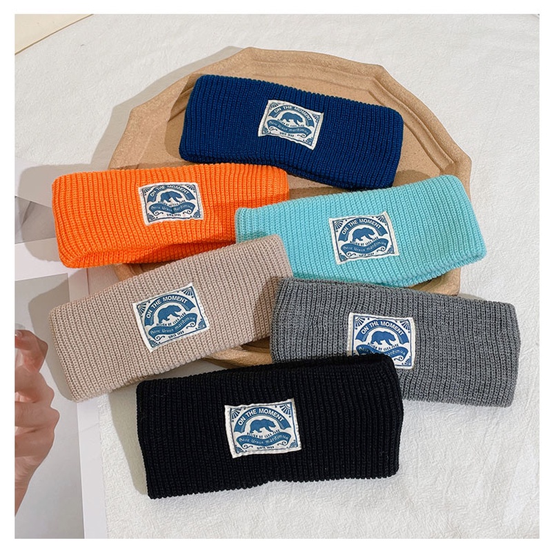 Băng đô thể thao dệt kim thời trang Hàn Quốc cá tính cho nữ