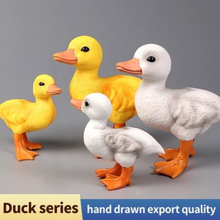 Mô Hình Vịt Vàng Nông Trại Sống Động Giáo Dục Cho Bé