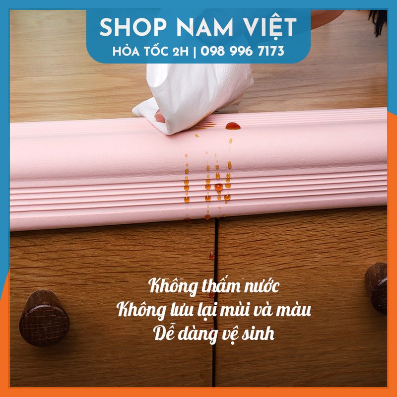 Cuộn 2m Mút Xốp Bọc Cạnh Bàn Ghế Giường Tủ Bảo Vệ An Toàn Cho Bé