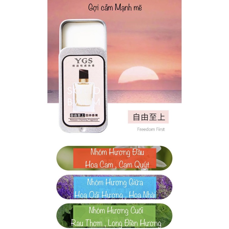 Sét Hộp Nước Hoa Khô  3 Mùi YGS Reisease Charming Fragrance