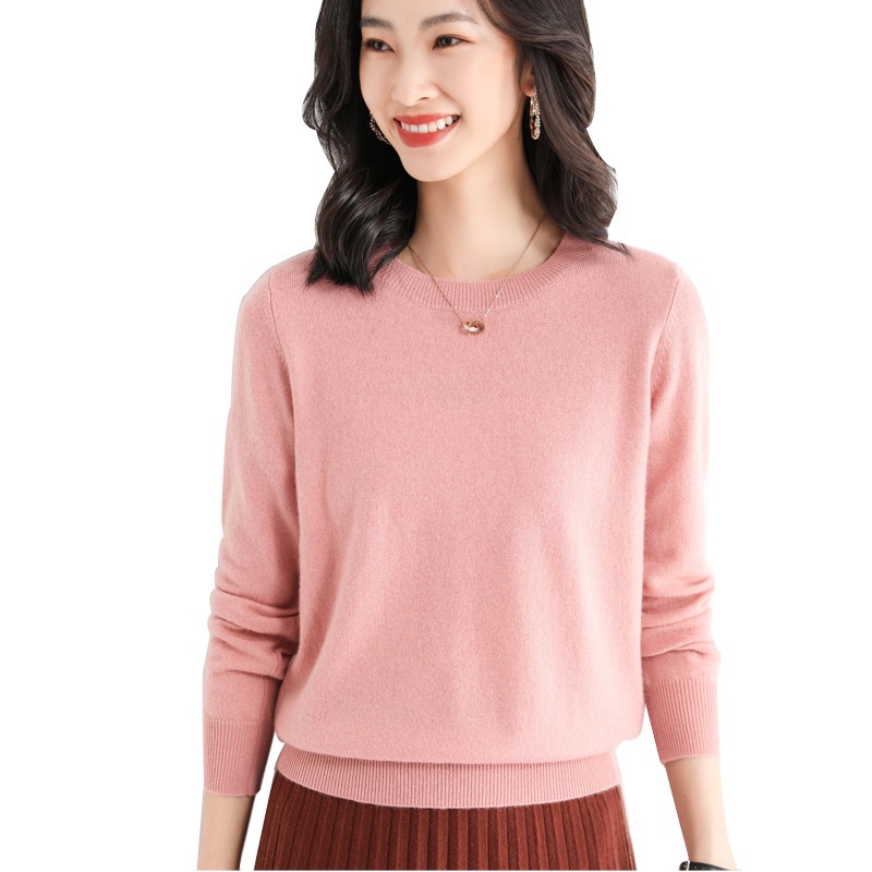 Áo Sweater Nữ Tay Dài Cổ Tròn