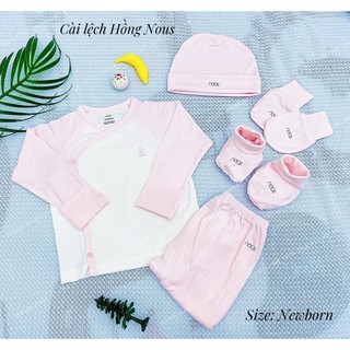 Bộ quần áo Nous sơ sinh dài tay 3-6 kg