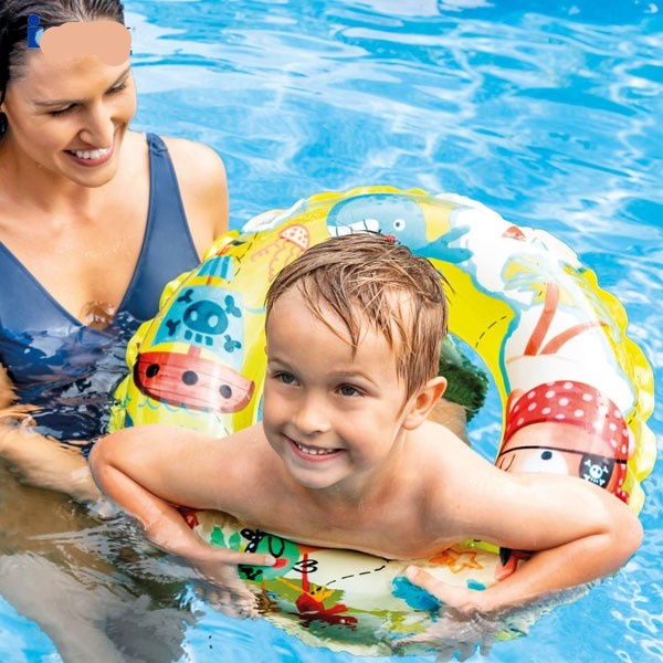 Phao Tròn 61cm dành cho trẻ em cao cấp, nhiều màu sắc họa tiết nổi bật bắt mắt - LYLYSPORTS