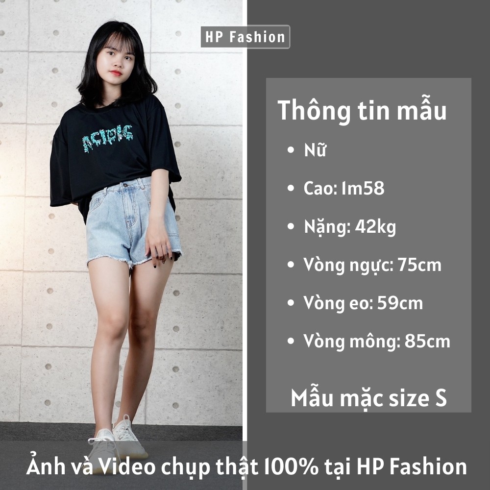 Quần short jean nữ ❤️ Quần đùi nữ lưng cao phối túi lệch cá tính - QJ28