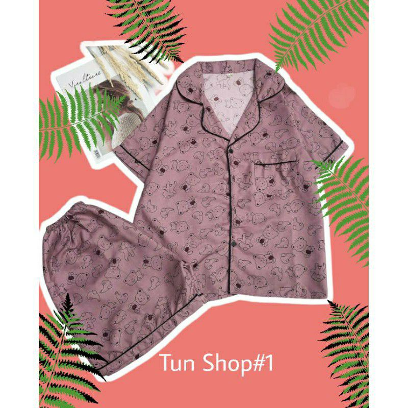 [Free Ship] Bộ Pijama Áo Cộc kèm Quần Cực Hot | BigBuy360 - bigbuy360.vn