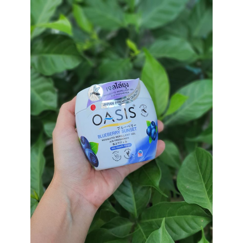 Sáp Thơm Phòng, Đuổi Muỗi OASIS Mosquito Repellent Thái Lan 180gr