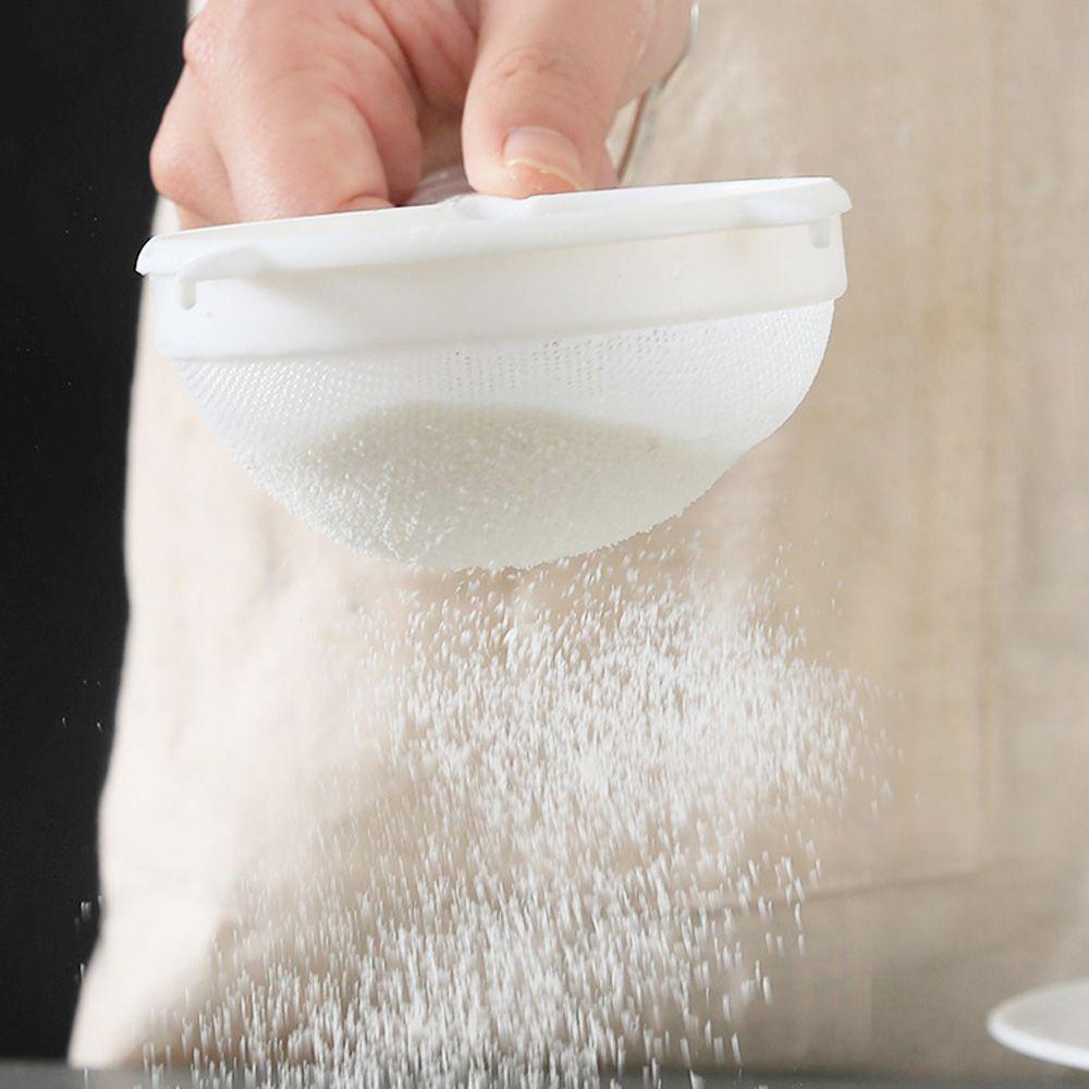 Dụng Cụ Rây Bột Cầm Tay Bằng Nhựa Tiện Dụng Cho Nhà Bếp