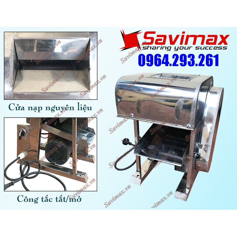 Máy thái bì heo quay tay bằng INOX (làm các món nem thính, nem chua, ..) đảm bảo VSATTP