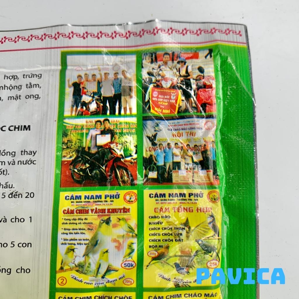 Cám chim thay lông nam phở 200g cao cấp loại đặc biệt uy tín chất lượng