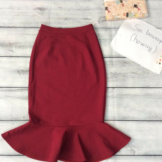 Chân váy đuôi cá