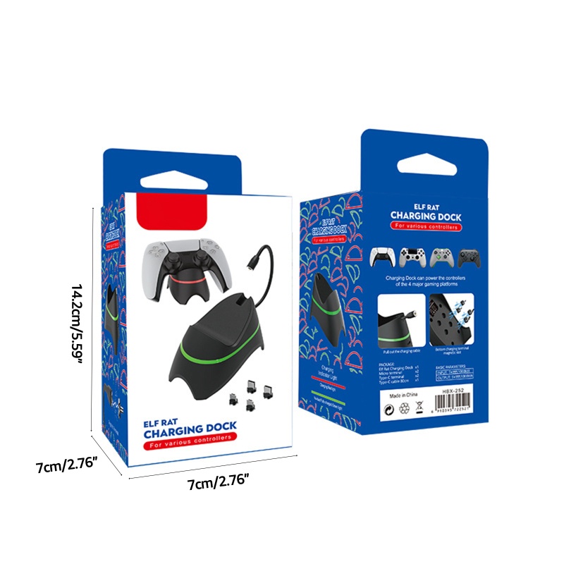 Bộ Đế Sạc Không Dây Đơn Cho 4 XB One S Switch Pro