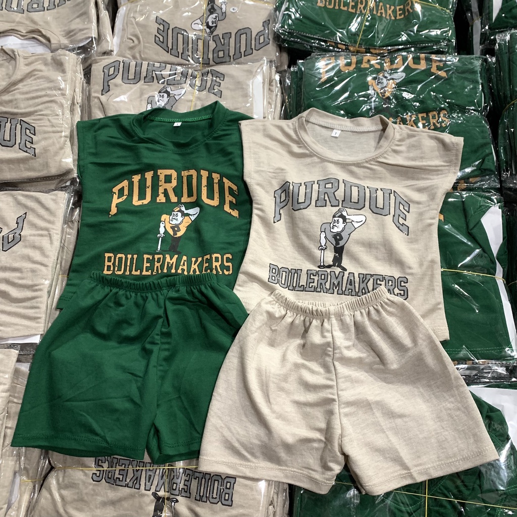 Đồ bộ bé trai ba lỗ AM736 - đồ bộ bé gái chất cotton đũi TTR230