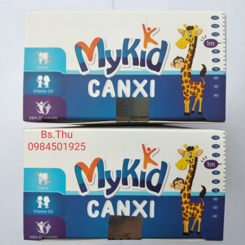 My kid Canxi Calci dạng thạch MYKID CANXI hộp 18 gói