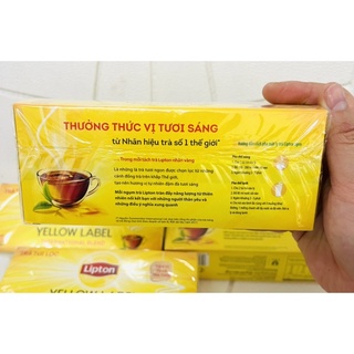 Trà Túi Lọc Lipton 50g(25 túi trà x 2g)