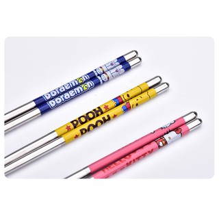Bộ bát đũa Hello Kitty, Doremon, Gấu Pooh cho bé