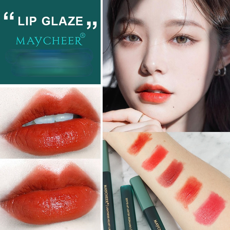 (Hàng Mới Về) Son Môi Chống Thấm Nước Không Dính Cốc Thương Hiệu Maycheer