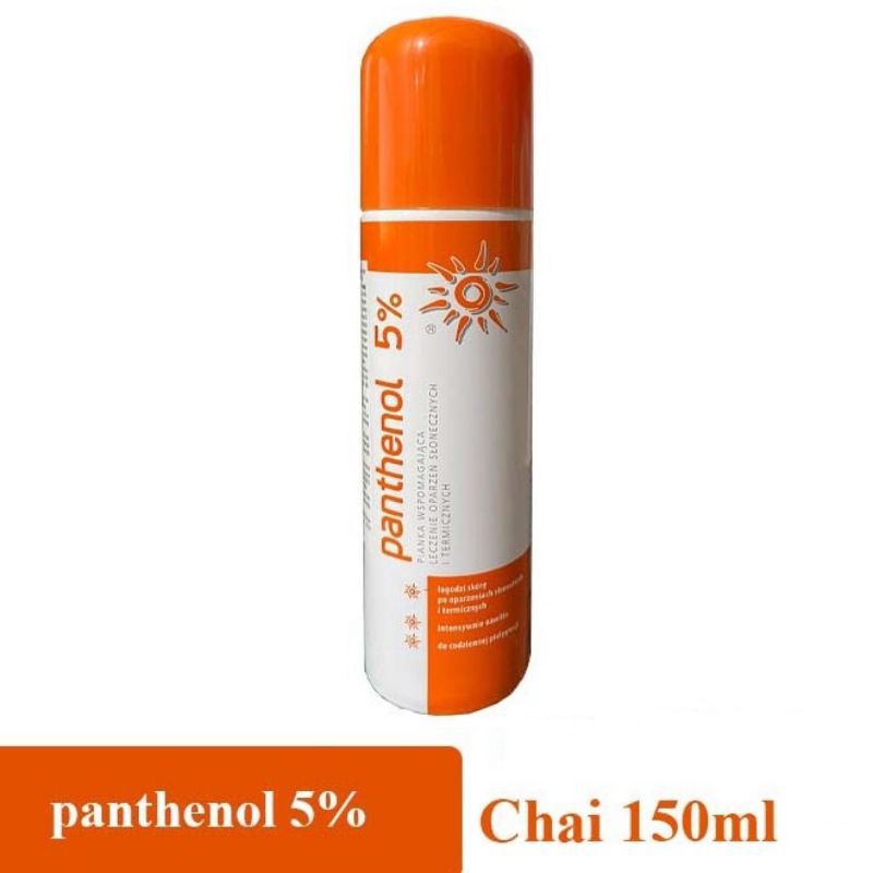Panthenol xịt bỏng