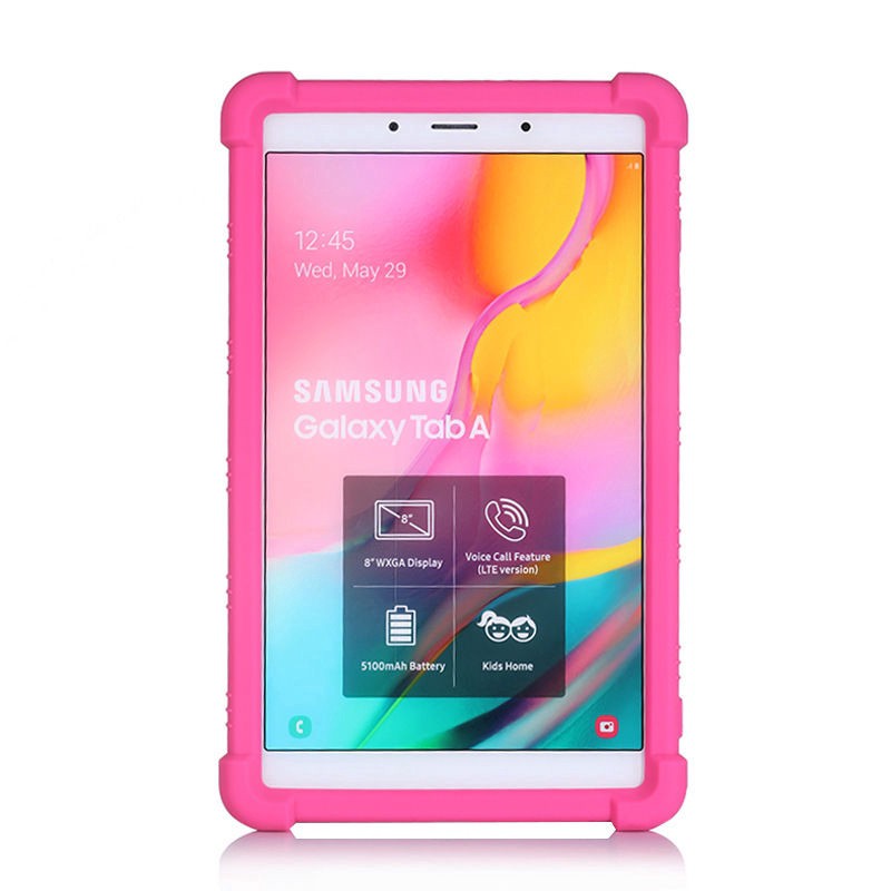 Ốp Lưng dẻo silicon Dành Cho Samsung Galaxy Tab A 8.0 inch 2019 Máy Tính Bảng Bao Funda T295 T297 SM- T290 Thả khả năng chống Mềm Mại