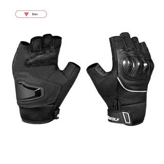 Bao tay lái xe/ Bao tay biker xỏ ngón Motowolf