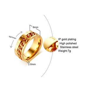 NHẪN NAM TITANIUM CAO CẤP