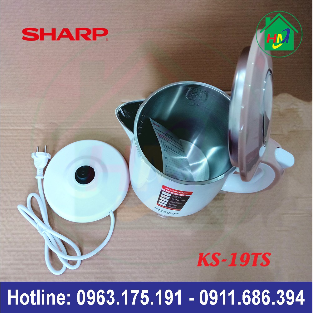 Ấm Siêu Tốc Sharp Thái Lan KS-19TS