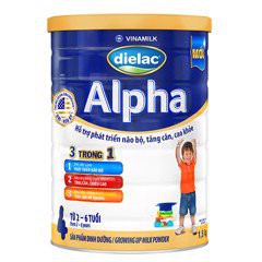 SỮA BỘT VINAMILK DIELAC ALPHA 4 1.5KG (DATE MỚI)